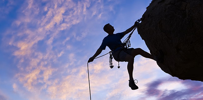 rock-climbing