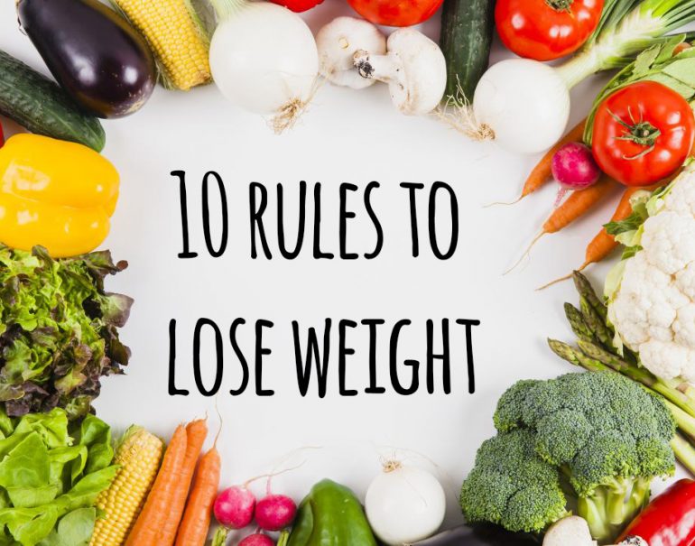 10 Basic Rules To Lose Weight
